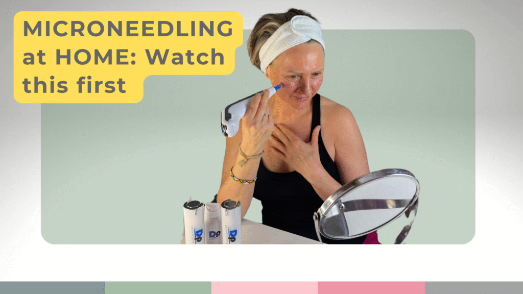 serums for microneedling at home