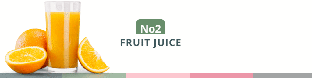 unhealthy health foods fruit juice