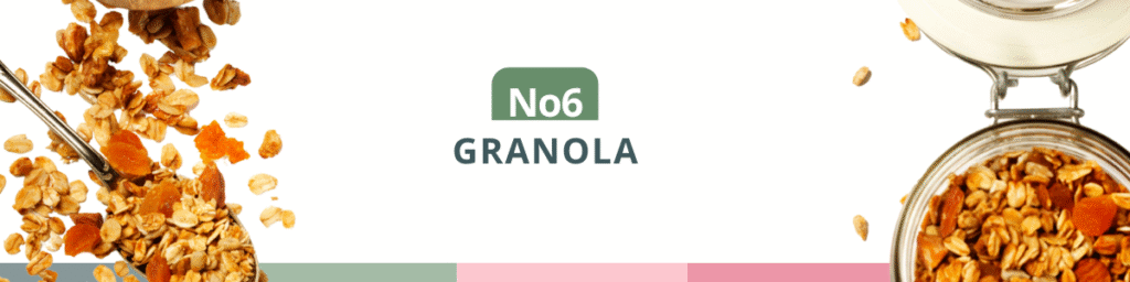 unhealthy health foods granola