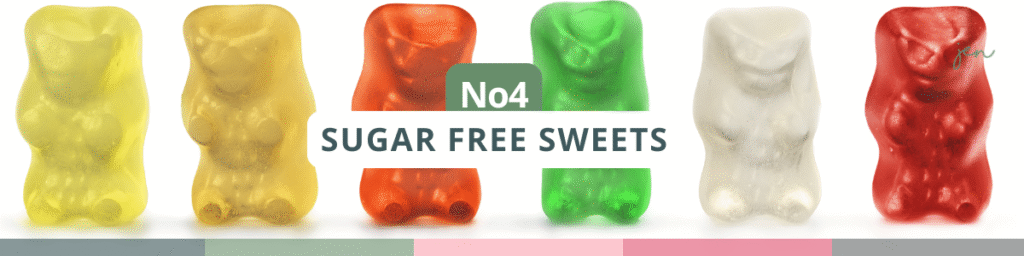 unhealthy health foods sugar free sweets