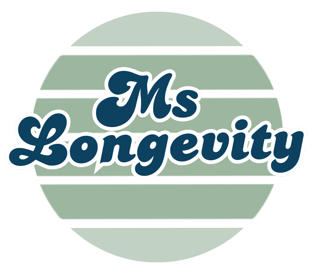 Ms Longevity website logo