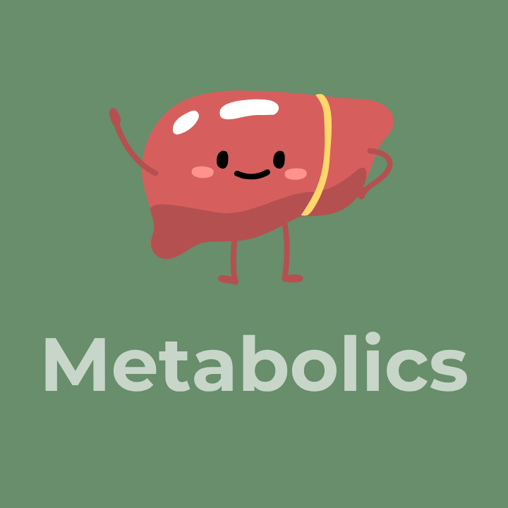 a cartoon of a liver on green back ground