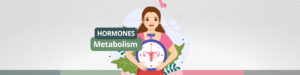 a cartoon of a woman holding a clock